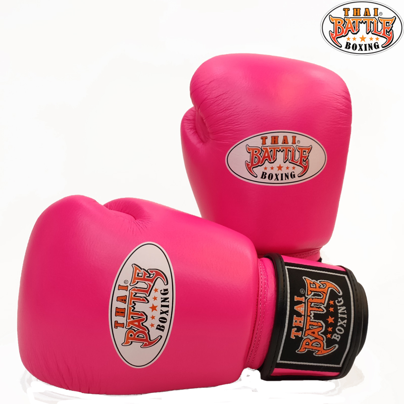 pink battle gloves
