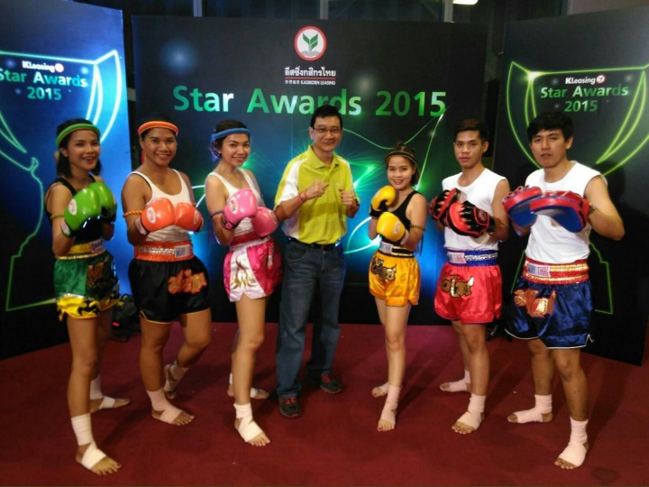 1st runner up@KL Star Award 2015 Costumes by Thai Battle Boxing