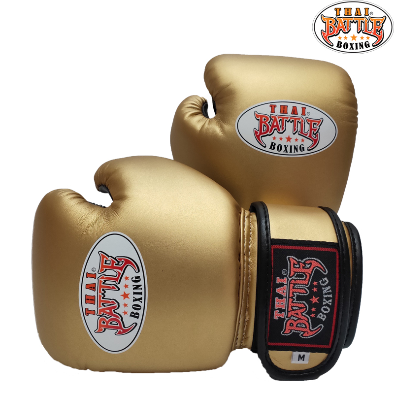 all gold boxing gloves